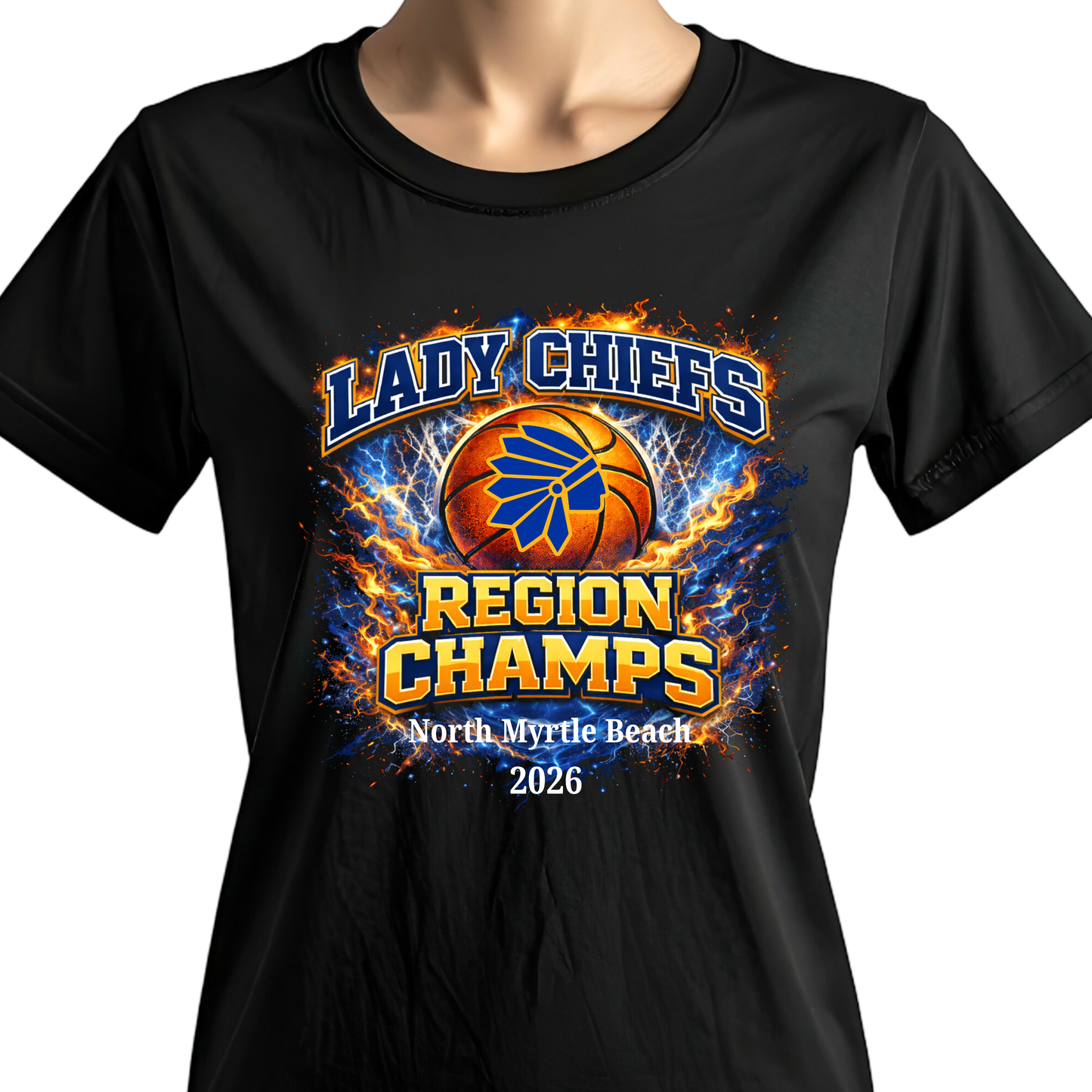 Lady Chiefs Varsity Region Champs Tee