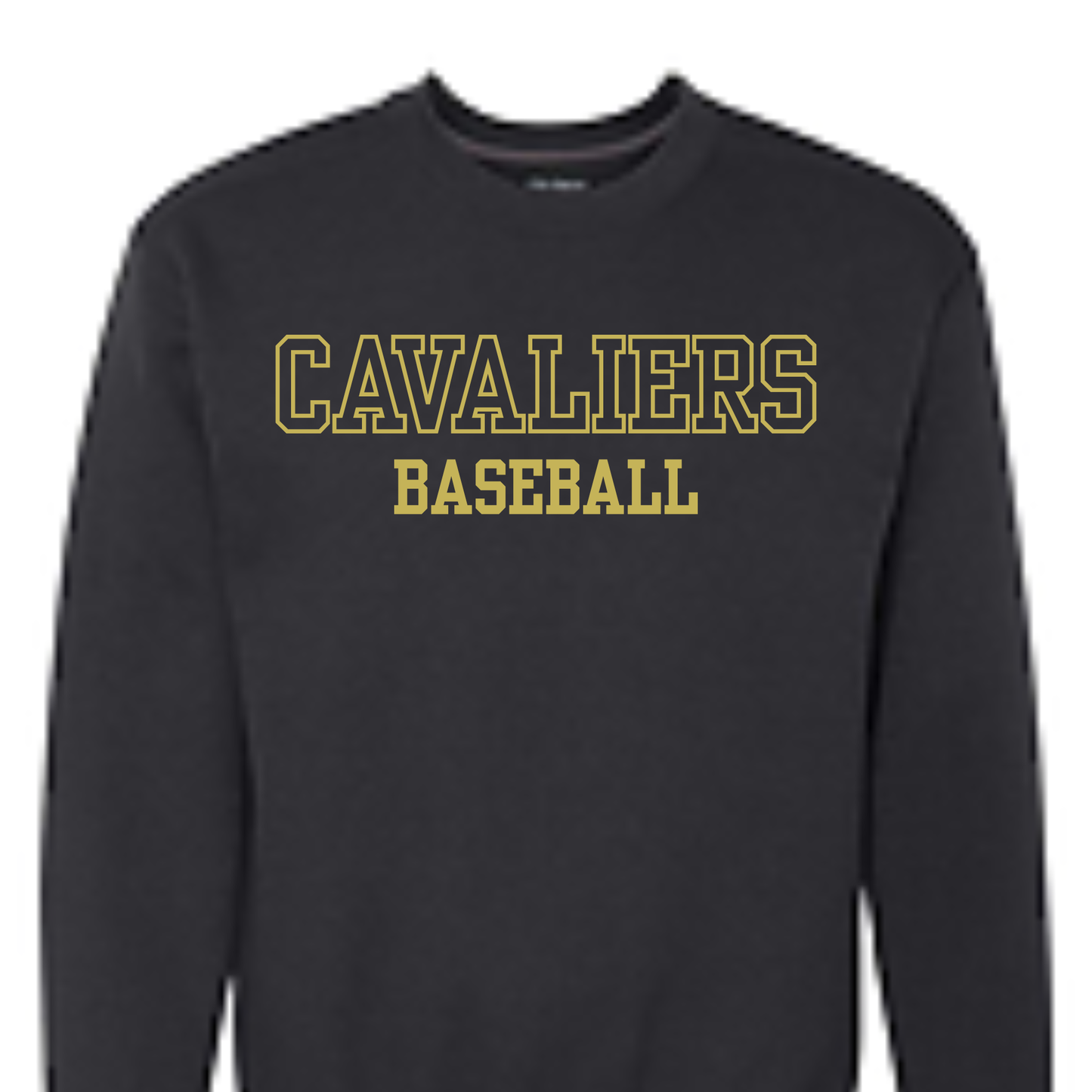 CREW NECK BASEBALL EMBORIDERY