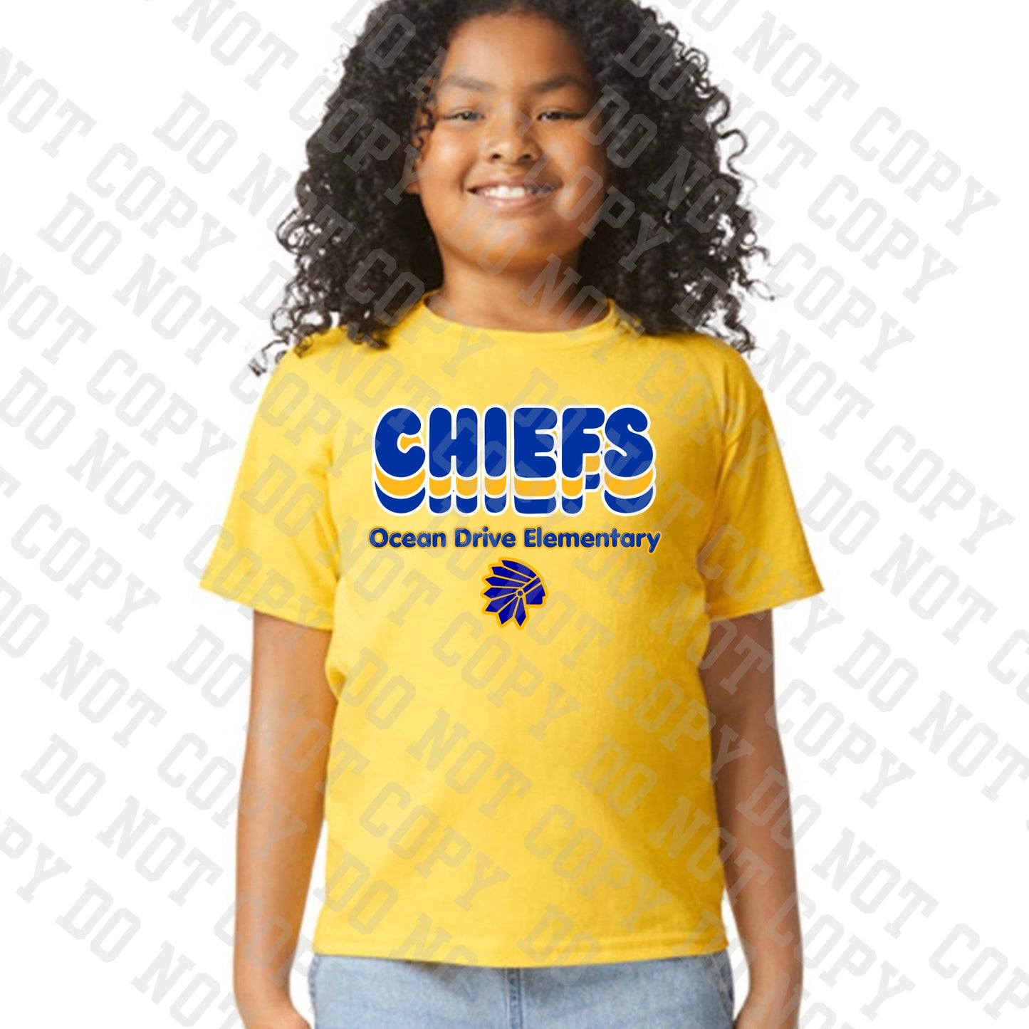 RIVERSIDE Chiefs Bubble Letter Cotton s/s T-Shirt