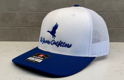 Ole Grove Outfitters Hat - 112 Richardson Snapback White/Royal Blue
