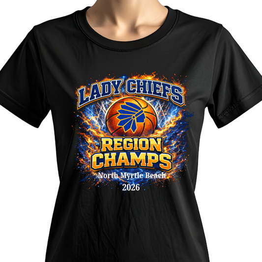 Lady Chiefs Varsity Region Champs Tee