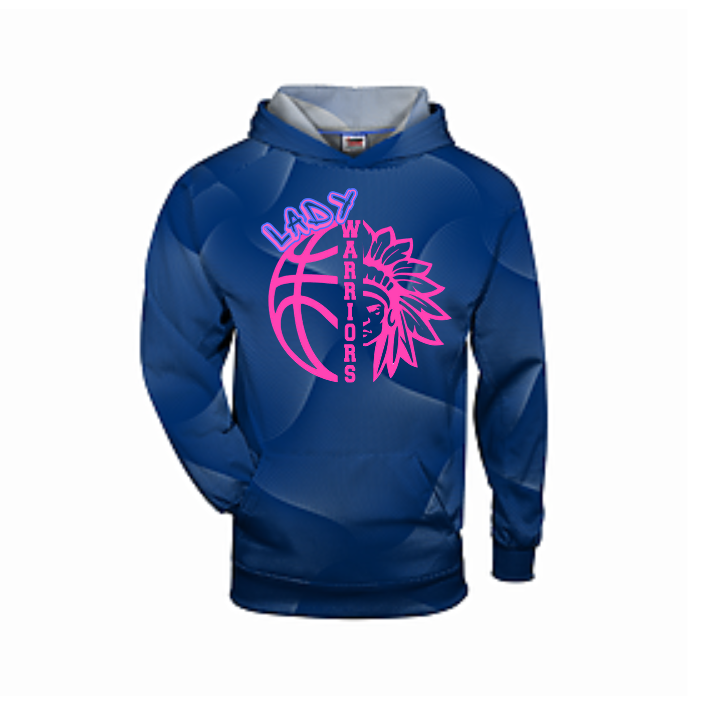 NMB LADY WARRIORS BADGER WARP HOODIES