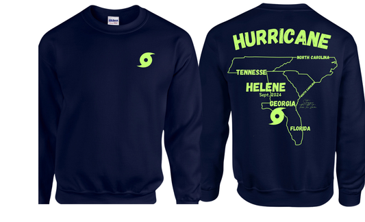 Hurricane Helene shirts