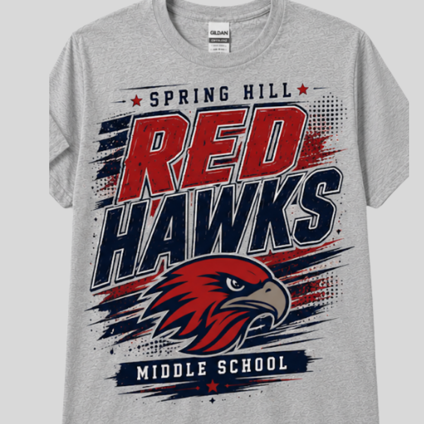 Spring Hill Red Hawks Tees and Long Sleeves 2026