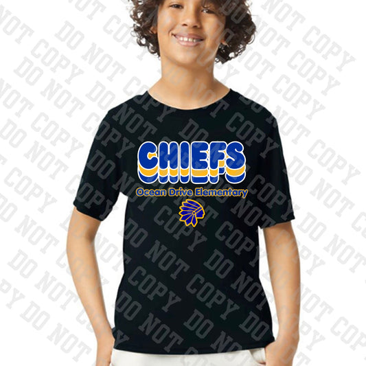 WATERWAY Chiefs Bubble Letter Cotton s/s T-Shirt