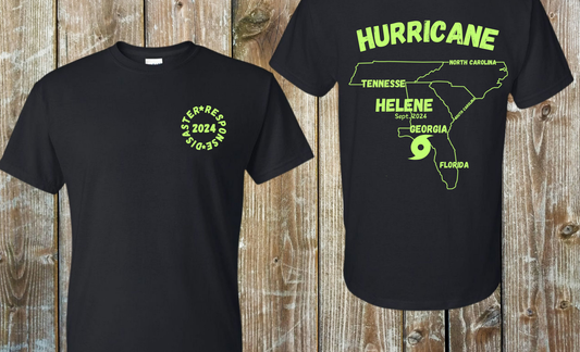 Disaster Response 2024 Hurricane Helene Shirts