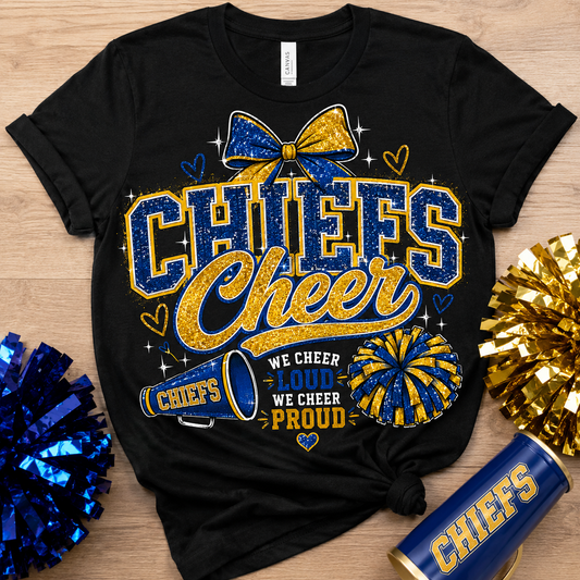 Chiefs Cheer Glitter Spirit