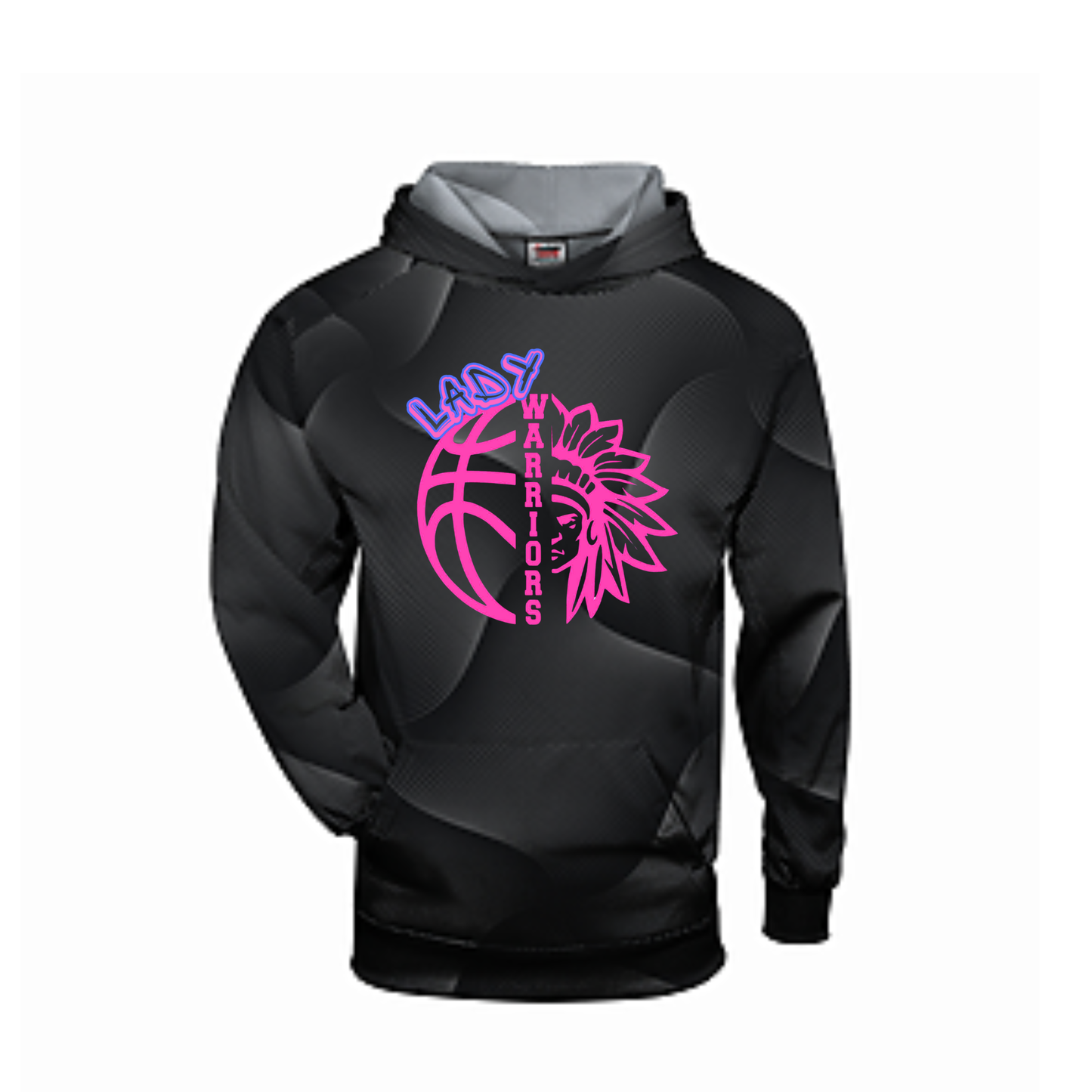 NMB LADY WARRIORS BADGER WARP HOODIES