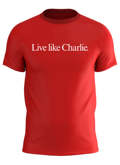 Red Charlie Kirk Limited Edition Cotton s/s T-Shirt