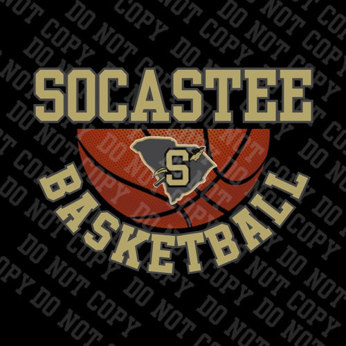Socastee Basketball Black Performance Hoodie