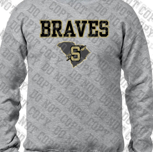 Socastee Braves Sports Crewneck