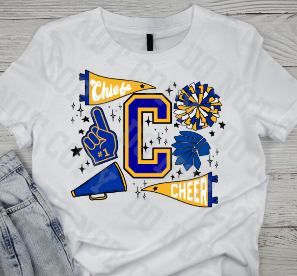 NMB Cheer Collage S/S Cotton T-Shirt