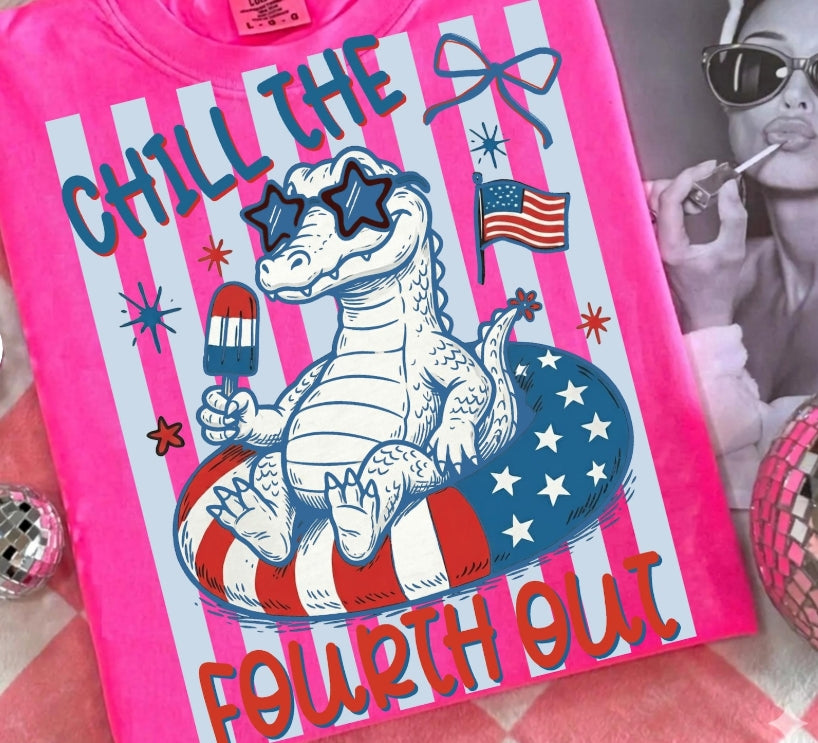 Chill the Fourth Out Tee🐊☀️