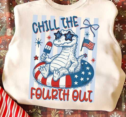Chill the Fourth Out Tee🐊☀️